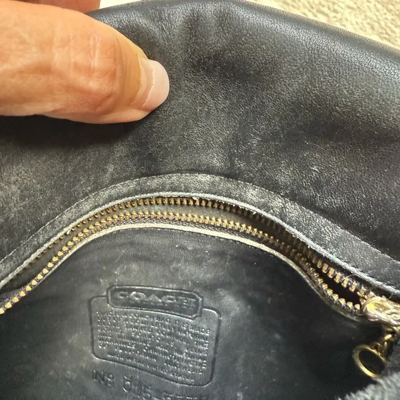 Vintage Coach Lindsay Bag Black - Picture 2 of 6